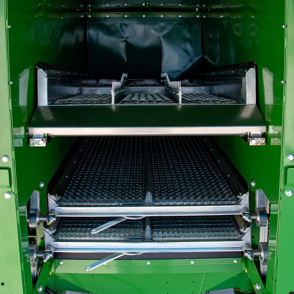 HALDRUP C-50 Dreschsystem und Probenabsackung